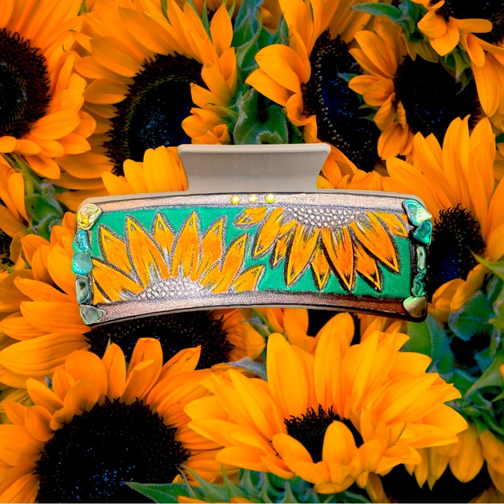 Custom Hand Painted Hair Claws